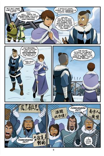 Avatar  The Last Airbender  North and South Part 3 2017  Read All  Comics Online